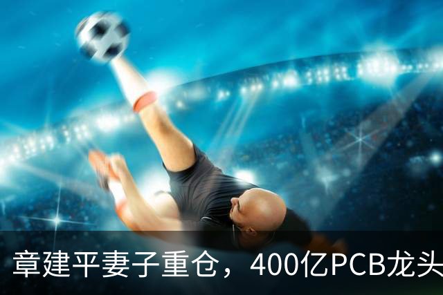章建平妻子重仓，400亿PCB龙头封死涨停