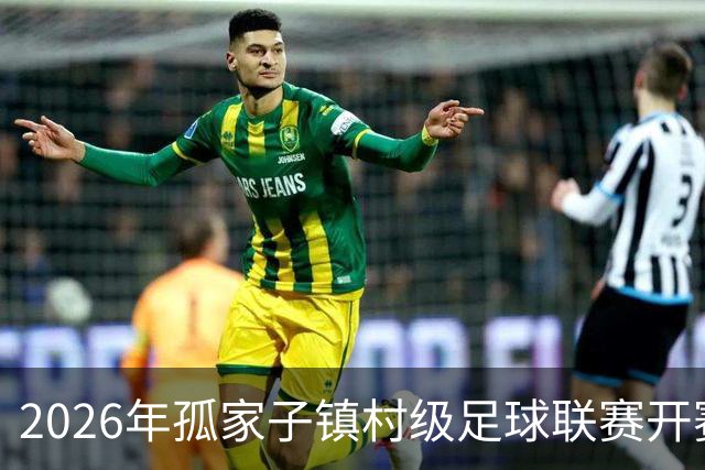 2026年孤家子镇村级足球联赛开赛
